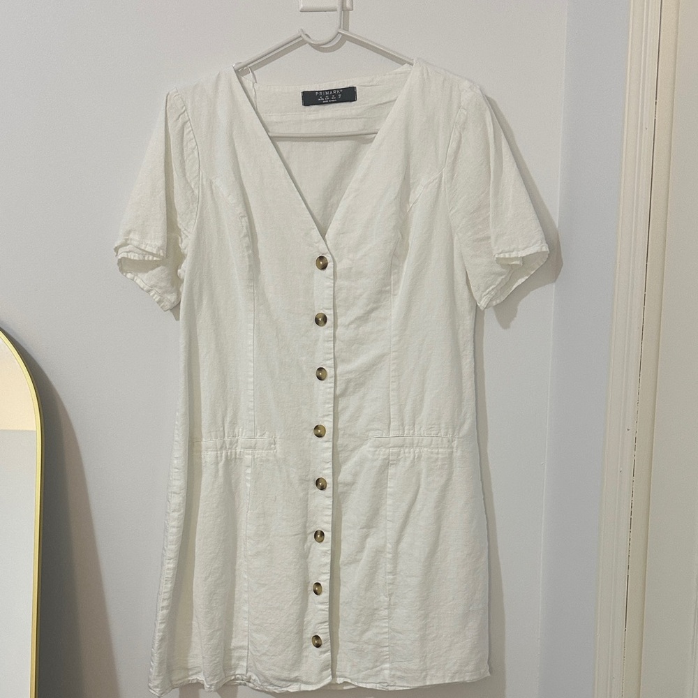 Primark Cream Button-Up Blouse